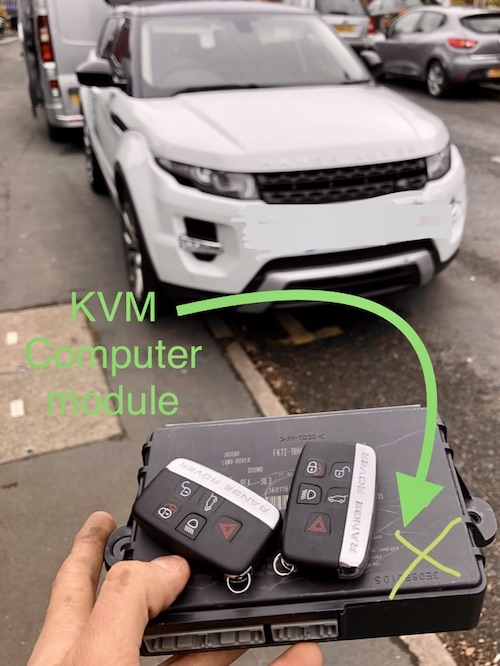 Land Rover KVM Computer Programming